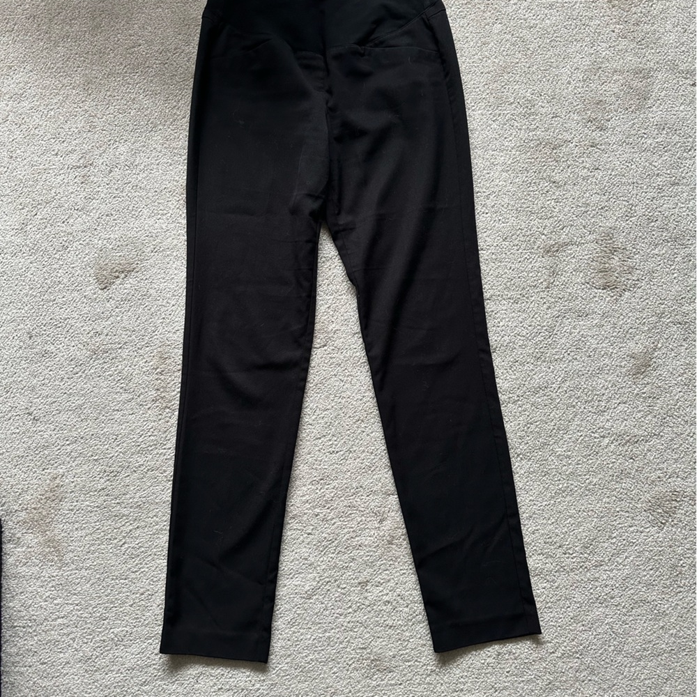 Thyme Black Maternity Dress Pant Slim leg Size XS